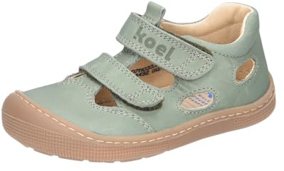 KOEL Barefoot Kinderschuhe - Deen Nappa - Olive, Größe:23 EU