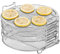 Oikabio Stand for Ninja Foodi Quick Cooking Pot and , Food Grade Stainless Steel Dehydrator Rack, 1 Pack/Set, 6.5 8 Qt