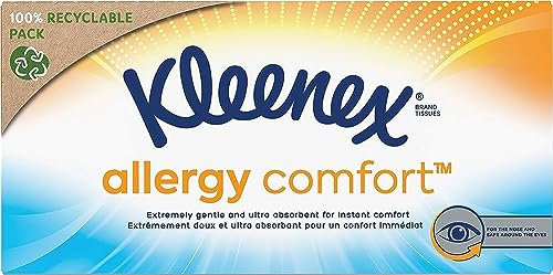 Kleenex® Allergy Comfort™ Pocket Pack Tissues, 60 Sheets (P6 x 10)