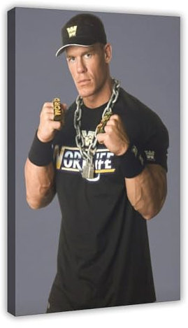 John Cena Poster (15) Leinwand-Poster, Schlafzimmer-Dekor, Sportlandschaft, Büro, Raumdekoration, Geschenk, Rahmen-Stil, 20 x 30 cm