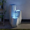 Festive Lights - 49.5cm White Serenity Cascading Hybrid Fountain with Solar & Mains Plug In Power - Stone Effect Polyresin Water Feature, Bright LED Light, Timer Function, IP44 Rated, 3m Black Cable