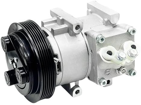 COMPRESOR DE AIRE ACONDICIONADO for COCHE AC COMPATIBLE CON FORD FIESTA ECOSPORT 1.0 1.6 2002-2014 5N1519D629BA 5S6519D629DA 5S6519D629CA