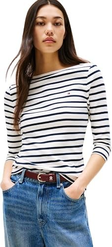 Tommy Hilfiger Slim Cody Boat-NK 3/4SLV