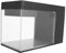 Toddmomy Aquarium Onglets De Racine D'aquarium Méduse Petit Aquarium avec Pompe à Poisson Air Mini Aquarium Plantes D'aquarium Aquarium De Crevettes Artificiel Acrylique Black
