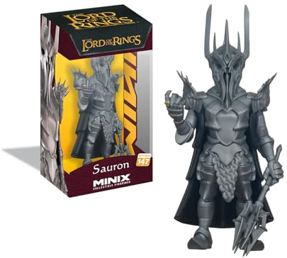 MINIX Sammelfigur, 12 cm, Herr der Ringe, Sauron, Sammlerstücke für Ausstellung, Geschenkidee, Spielzeug für Kinder und Erwachsene, TV-Fans