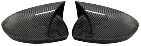 BHYYDS Auto Spiegelkappen Für R&enault Megane 4 MK4 (2016–2020) Rückspiegelkappe (Carbon Fiber Pattern)