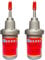 Oily Glue, Strong Welding High Strength Oily Glue for Rubber Metal Wood Glass Leather Repair - 2 x 10 ml