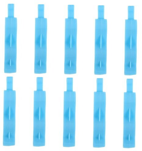 Yardenfun 10pcs Garbage Bin Clips for Trash Bags Kitchen Clamp for Secure Fixation Space-saving Design for Home Recycling Bins