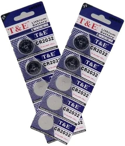 20 x CR2032 Batteries 2032 SILVER COIN Batteries Battery by Sale2Save (20pcs)