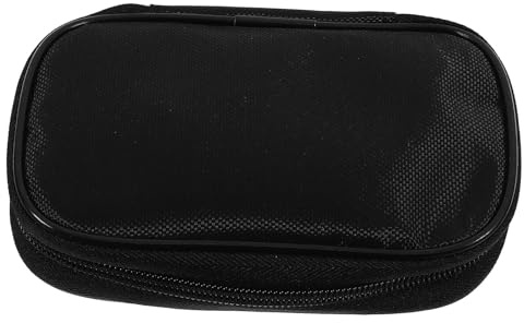 Beutel für Blutzuckermessgerät aus Stoff, Schwarze Tragetasche | Leicht und Handlich, für Rucksack oder Schultasche, mit Stylischer Optik, zur Aufbewahrung im Alltag