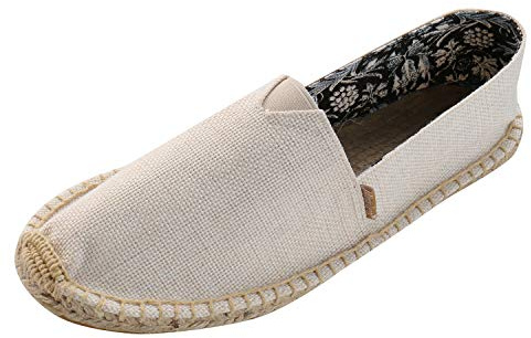 Alexis Leroy Espadrillas di Tela Uomo Beige 43 EU
