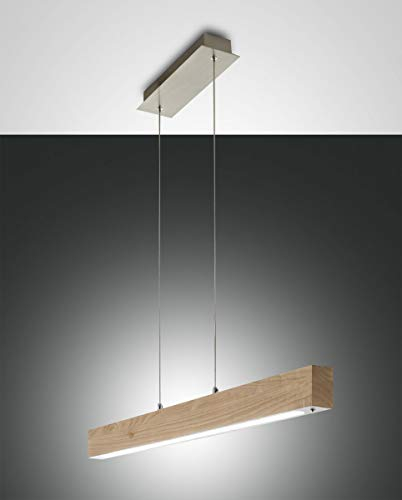 Fabas Luce BADIA LED Pendelleuchte Eiche