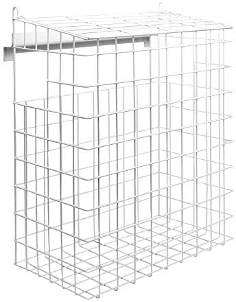 Letterbox Cage | No Fixings Required | Mail Catcher Cage | Iron Basket Post Catcher | Door Letter Guard | Outdoor & Indoor Holder for Letters | M&W