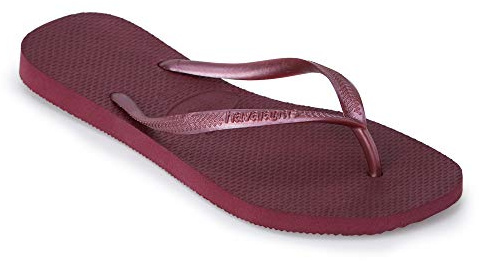 Havaianas Slim Women Flipflop Bordeaux 3.5/4 UK
