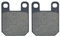 AHL 1 Paar Hinten Bremsbeläge für Aprilia SX 50 2006-2013 / Aprilia RX 50 2006-2014 / Aprilia RS 50 (Radial Caliper) 2006-2011