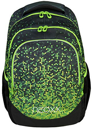 neoxx Schulrucksack Fly Pixel Print