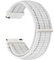 Vodtian 20mm Nylon Armband Kompatibel mit Samsung Galaxy Watch 7/6/5/4/FE 40mm 44mm/Galaxy Watch 5 Pro 45mm/Watch 6 Classic/Watch 4 Classic/Active 2/Garmin vivoactive 5, Uhrenarmband für Damen Herren