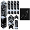 Lixada VAutocollant Protecteur de Cadre Résistant Aux Rayuresvtt Résistant Aux Rayures Amovible Fourche Protecteur Autocollant Vélo de Route Adhésif Garde Couverture
