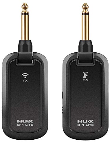 NUX B-1 Lite Guitar Wireless System 2.4GHz Less than 5ms Latency Anti WiFi Interference