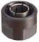 1Pcs 1/2 Metal Collet Nut Plunge Router Parts Black 22.5x27mm for Milling Engraving Machine Collet Nut