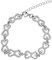 Inspired Jewelry Caroline Strass-Armband, Geschenk für Mädchen, 22 cm, Edelstahl