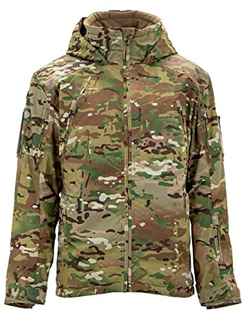 Carinthia MIG 4.0 Jacket - Wasserabweisende Winter-Jacke dick gefütterte, Ultra leichte Thermo-Jacke mit Kapuze, Multicam (Multicam, XL)