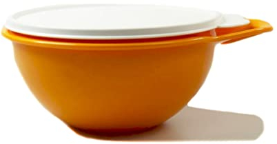 Tupperware Rührschüssel Maximilian 1,4 L orange Schüssel Salatbar 39009