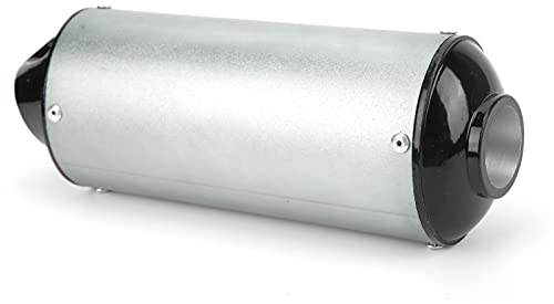 32 Mm Schalldämpfer 1,3 Zoll Auspuff Schalldämpfer Passend für 90 Cc 110 Cc 125 Cc 150 Cc 160 Cc Atv Pit Bike Motorrad