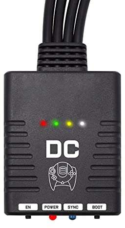 VBESTLIFE Für Dreamcast Wireless Controller Adapter, Für Dreamcast Spielekonsole, Kompatibel mit Für Serie, Für Wii, Für Switch, Für, Wireless Controller