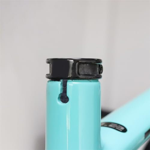 Morsetto ultraleggero in fibra di carbonio da 6 g per tubo reggisella, anello universale compatibile con bulloni (34,9 nero)