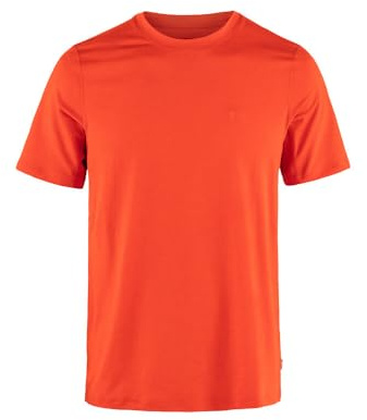 Fjällräven Herren Abisko Day Hike SS T-Shirt, Flame Orange, M