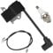 ZAMDOE Ignition Coil Replacement for sti-hl FS75 FS80 FS85 FC85 HT70 HT75 HL75 HL75K HS75 HS80 HS85 KM85 String Trimmer Hedge Trimmer Edger Pole Saw Replaces 4137 400 1350, with Spark Plug