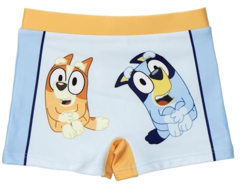 BlueY Costume da Bagno per Bambino, Pantaloncini da Bagno Bingo Boxer, Costume da Bagno per Ragazzi, Taglia 2 Anni