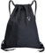 Turnbeutel Wasserdicht Große Lässig Schwarz - Kordelzug Sportrucksack Turnbeutel Wasserabweisend Unisex Tunnelzug Rucksack für Sport - JSB031-09