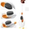 Diving Duck Toilet Brush, Toilet Brush Duck and Holder Set, Bathroom Toilet Brush for the Toilet in the Family Caravan (Blue)