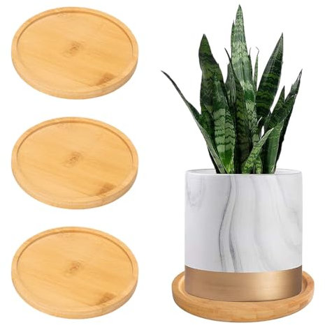 QEDBOJE 3 piezas Posavasos para velas, platos de madera para velas de bautizo, velas de boda, para decorar o como artículo de regalo, porta velas decorativas, Platos decorativos con velas (D 8 cm)