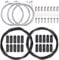 mxuteuk 10Pack Bicycle Brake Cable Shift Cable Bike Cable Housing Kit Bike Brake Cable Kit Bicycle Transmission Line for Bicycle Mountain Road Bike Repair