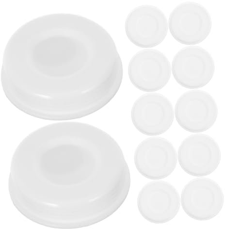 STOBOK Sichern Sie Sich 50 Stück Runde Endkappen für Postrohr-endkappen Endstopfen für Kraftpapierrohre Kunststoff-endkappen für Den Versand