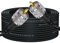 YOTENKO CB Coax Cable 75FT, Low Loss CB Antenna Cable Coax with PL259 Connectors, L200 Coaxial (LMR200 Equivalent), Flexible & Durable - 50 Ohm, for Ham Radio Antenna HF/VHF