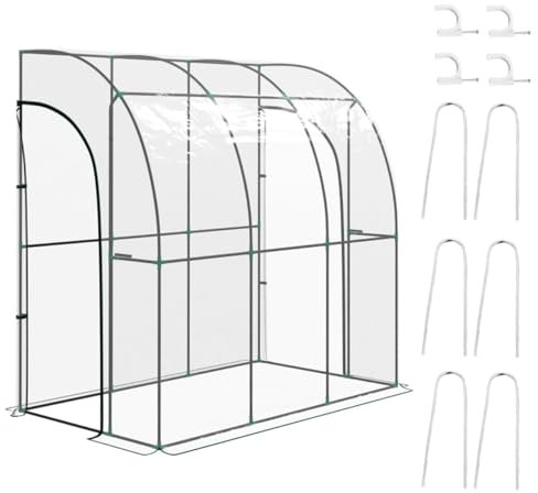 Ganzjähriges Pflanzenwachstum Gewächshaus Anlehnung an Tunnel Design