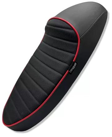 Sella ITALKAST MONOPOSTO RED LINE COMPLETA adatto per Vespa 50 Special, Et3 Primavera