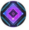 Gaming Experience Enhanced with PU VR Mat Compatible with For Meta Quest3S Easy Storage (purple)