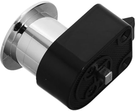 EXAOMBLE Push Button Latch Schloss Für Rv Und Möbel Schlüsselloses Türschloss Aus Metall Installieren Vielseitig Einsetzbar Und Langlebig Für Wohnmobile Schränke Und Camping Zubehör