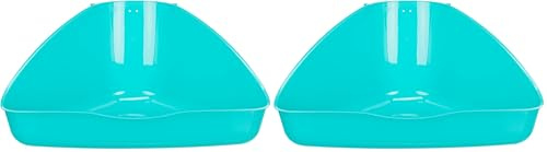 Trixie 62552 Ecktoilette, 45 × 21 × 30/30 cm Sortiert (Packung mit 2)