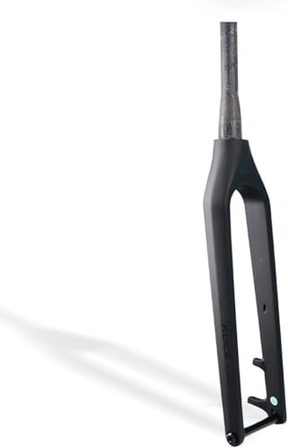 HOMSXPAC Forcella Rigida in Carbonio per Mountain Bike da 27,5/29 Pollici, Forcella per Bicicletta da 1-1/2 Pollici, Perno Passante Boost Tapered Anteriore 15 x 110 mm, Freno a Disco 29in-A