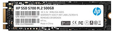 Hewlett Packard 2LU80AA#ABB Disque Flash SSD Interne 500 Go SATA