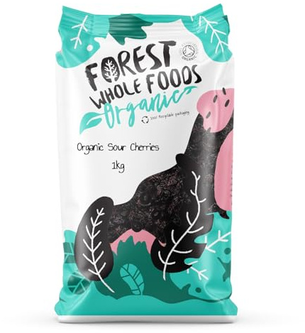 Forest Whole Foods Organic Dried Sour Cherries (1kg)