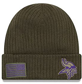 New Era Salute to Service Wintermütze - Minnesota Vikings