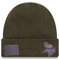 New Era Salute to Service Wintermütze - Minnesota Vikings