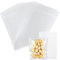 GWHOLE 100pz Sacchettini Plastica Trasparenti Sacchetti Piccoli Bustine Autoadesivi con Striscia Adesivi per Regalo Caramella (7x10 cm)